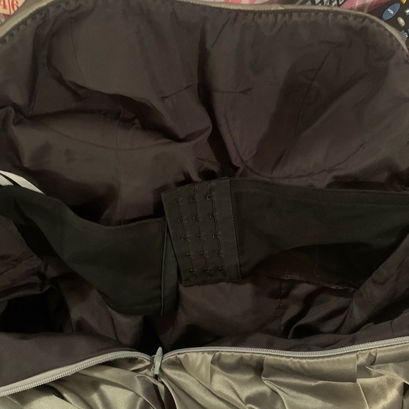 Custom Made Grey Formal Midi Dress - Picture 3 of 9